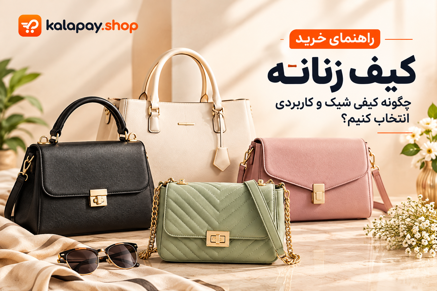 راهنمای خرید کیف زنانه؛ چگونه کیفی شیک، کاربردی و مناسب استایل خود انتخاب کنیم؟