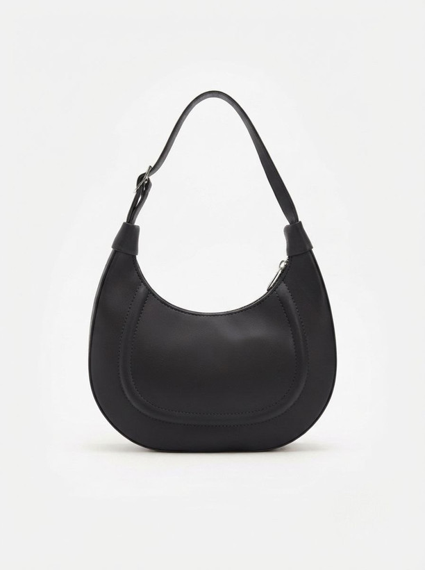 کیف دوشی هلالی شکل Hobo Crescent Bag مشکی
