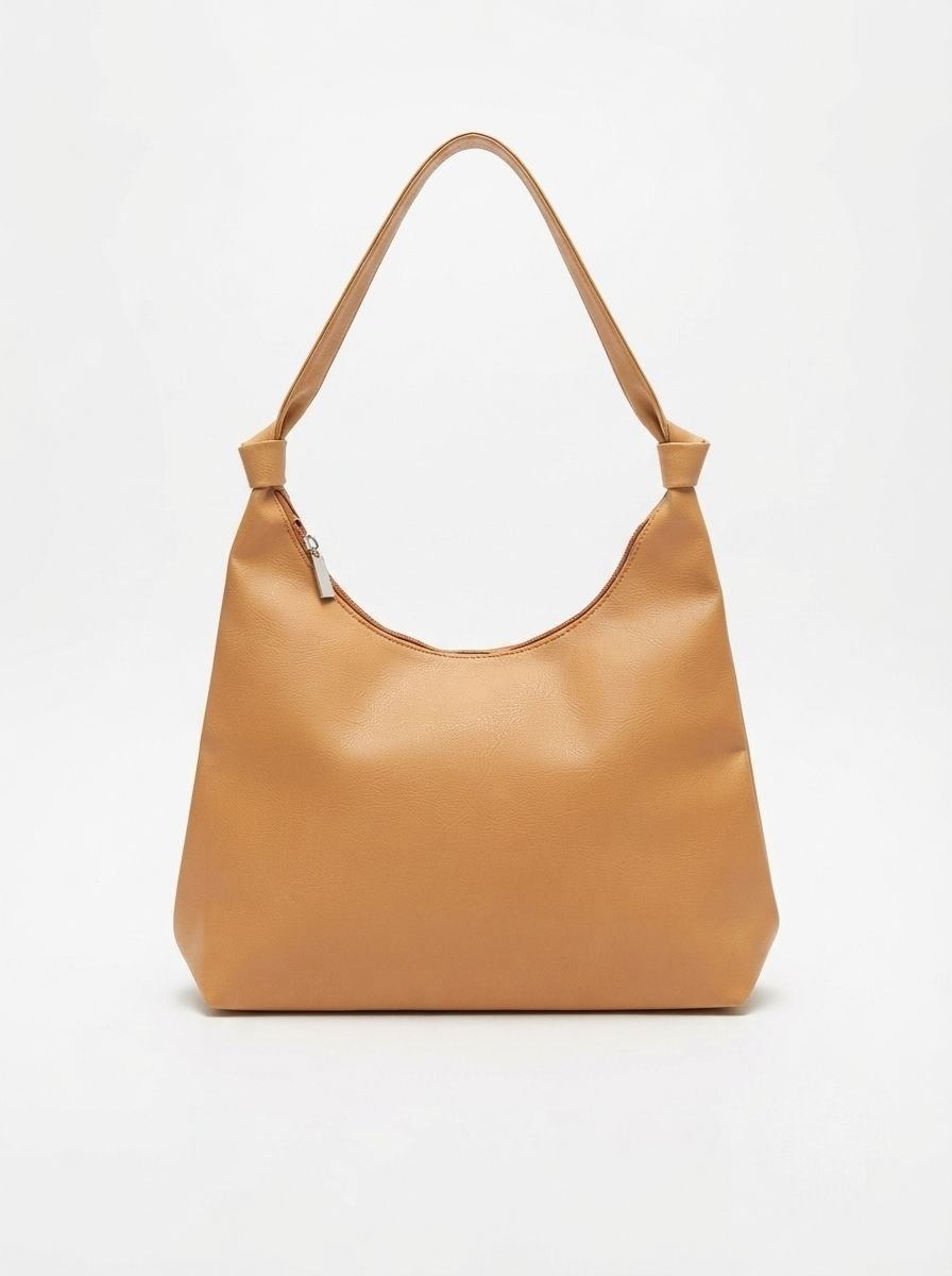 کیف دوشی کلاسیک  Hobo Bag عسلی