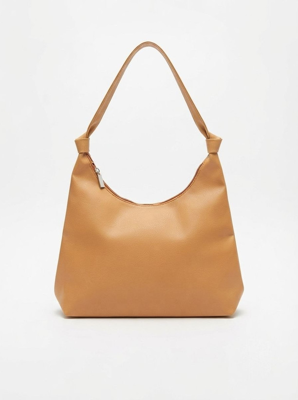 کیف دوشی کلاسیک Hobo Bag عسلی
