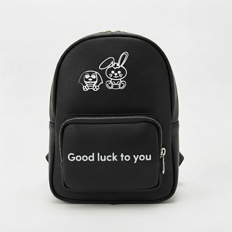 کولهپشتی فانتزی دخترانه طرح Good Luck