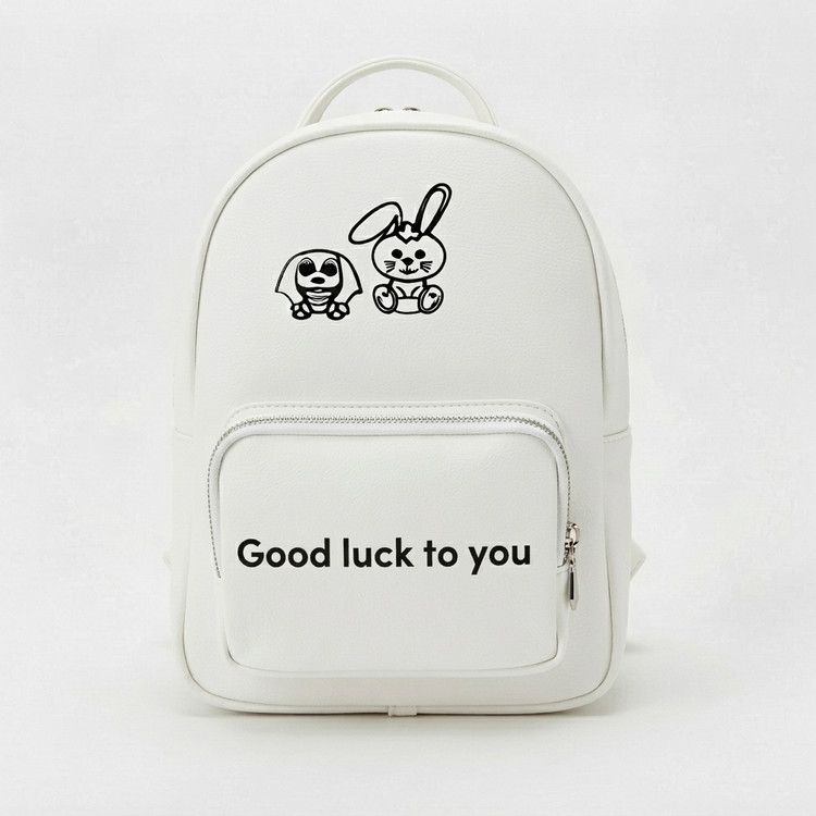 کولهپشتی فانتزی دخترانه طرح Good Luck