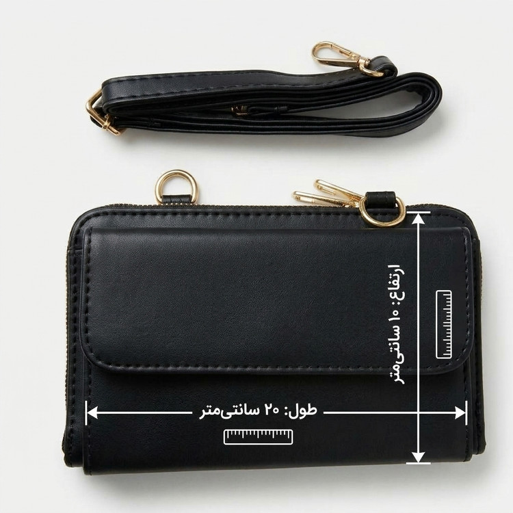 کیف پاسپورتی زنانه چرم مصنوعی