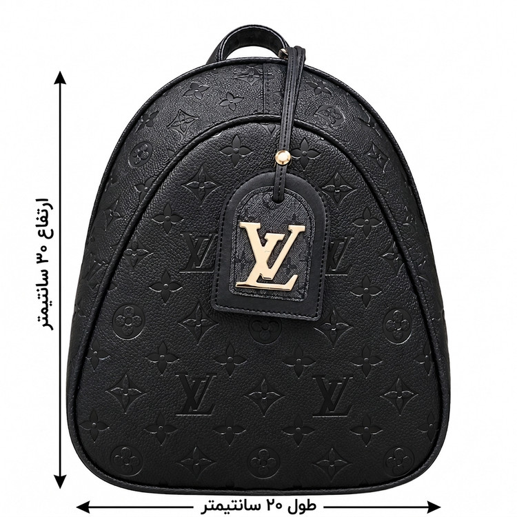 کوله پشتی زنانه به همراه آویز LV